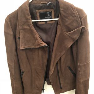 Genuine leather jacket.